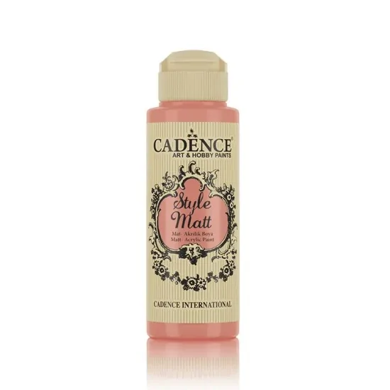 Cadence Style Matt Akrilik Boya S9013 Açık Mercan 120ml