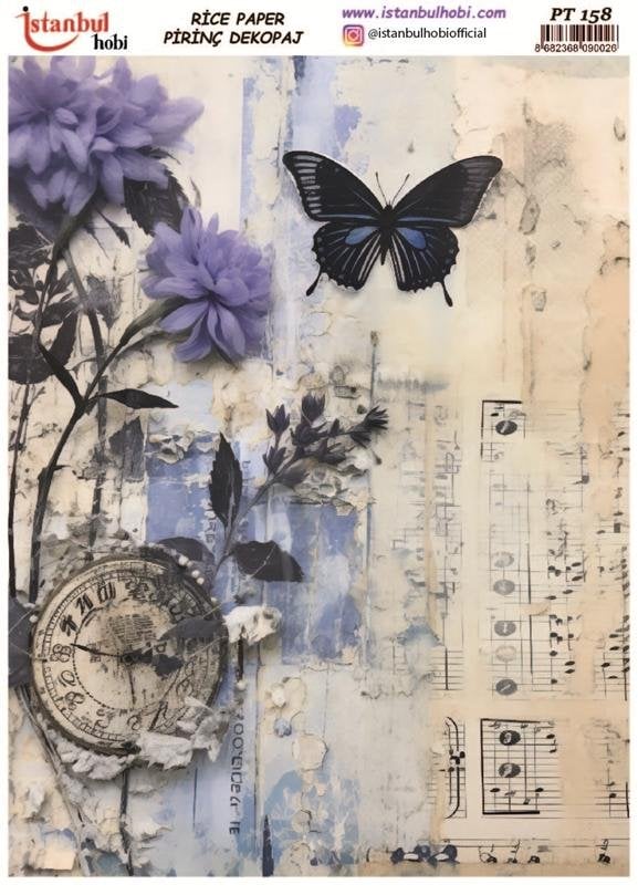 Pirinç Dekopaj Kağıdı 30x42cm PT-158