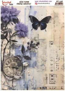 Pirinç Dekopaj Kağıdı 30x42cm PT-158