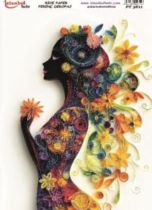 Pirinç Dekopaj Kağıdı 30x42cm PT-3611