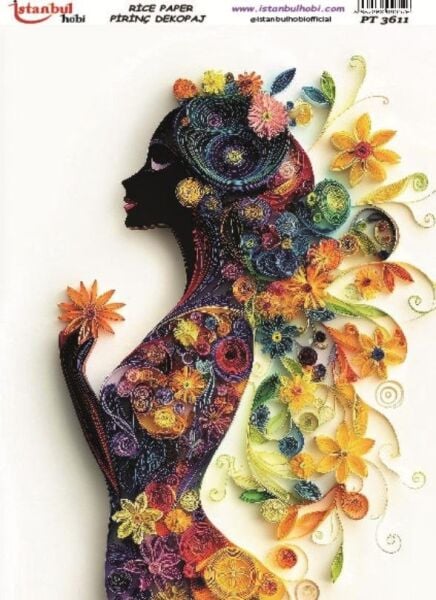 Pirinç Dekopaj Kağıdı 30x42cm PT-3611