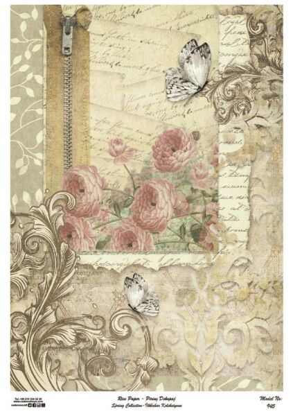 Cadence Pirinç Dekopaj Kağıdı Model - 945