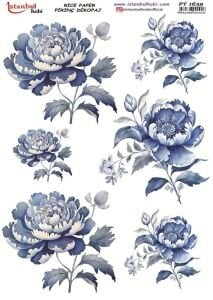 Pirinç Dekopaj Kağıdı 30x42cm PT-1639