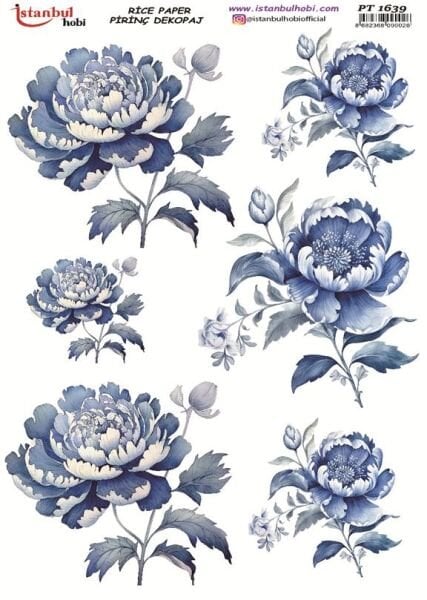 Pirinç Dekopaj Kağıdı 30x42cm PT-1639