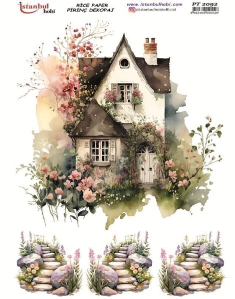 Pirinç Dekopaj Kağıdı 30x42cm PT-2092