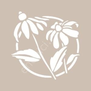 YB58 22x22 Cadence Yuvarlak Seri Stencil