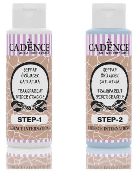 Cadence Örümcek Çatlatma 3018 Buz Mavisi 70ml+70ml