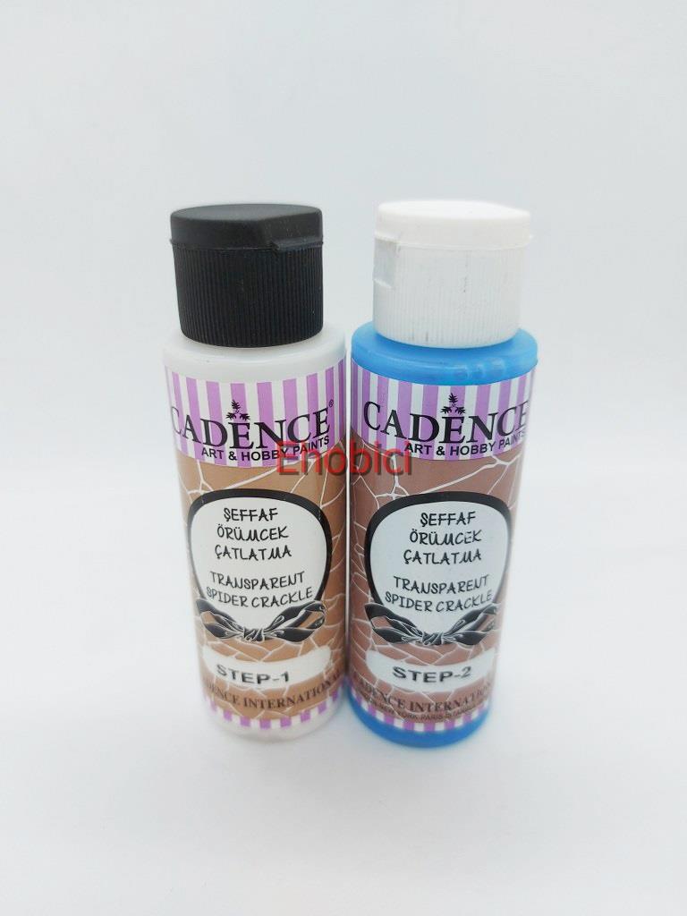 Cadence Örümcek Çatlatma 3018 Buz Mavisi 70ml+70ml