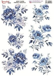 Pirinç Dekopaj Kağıdı 30x42cm PT-1640