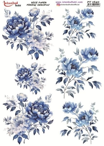 Pirinç Dekopaj Kağıdı 30x42cm PT-1640