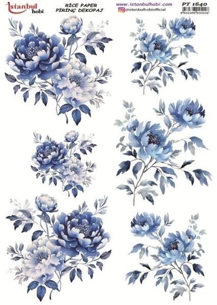 Pirinç Dekopaj Kağıdı 30x42cm PT-1640