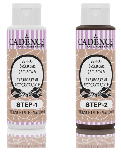 Cadence Örümcek Çatlatma 3014 Antik Kahve 70ml+70ml