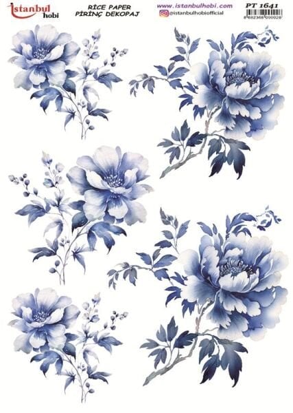 Pirinç Dekopaj Kağıdı 30x42cm PT-1641