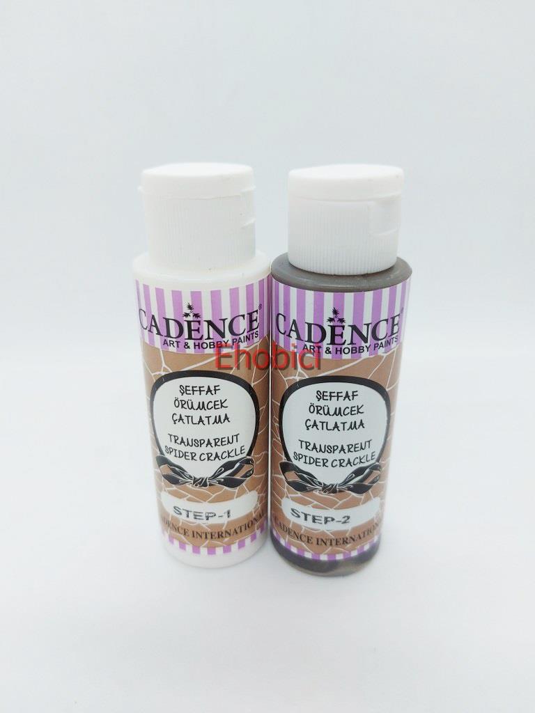 Cadence Örümcek Çatlatma 3015 Antik Krem 70ml+70ml