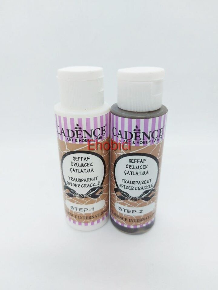 Cadence Örümcek Çatlatma 3015 Antik Krem 70ml+70ml