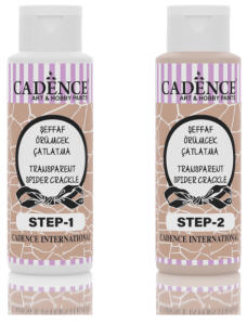Cadence Örümcek Çatlatma 3015 Antik Krem 70ml+70ml