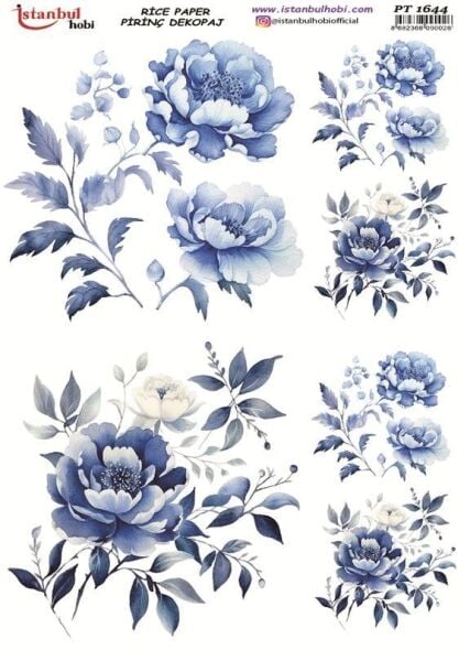 Pirinç Dekopaj Kağıdı 30x42cm PT-1644