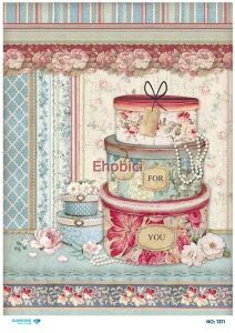 Diamond Pirinç Dekopaj Kağıdı - 1311