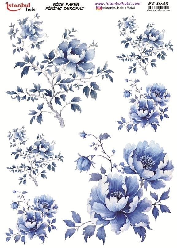 Pirinç Dekopaj Kağıdı 30x42cm PT-1645