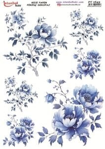 Pirinç Dekopaj Kağıdı 30x42cm PT-1645