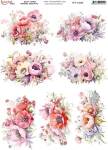 Pirinç Dekopaj Kağıdı 30x42cm PT-4102