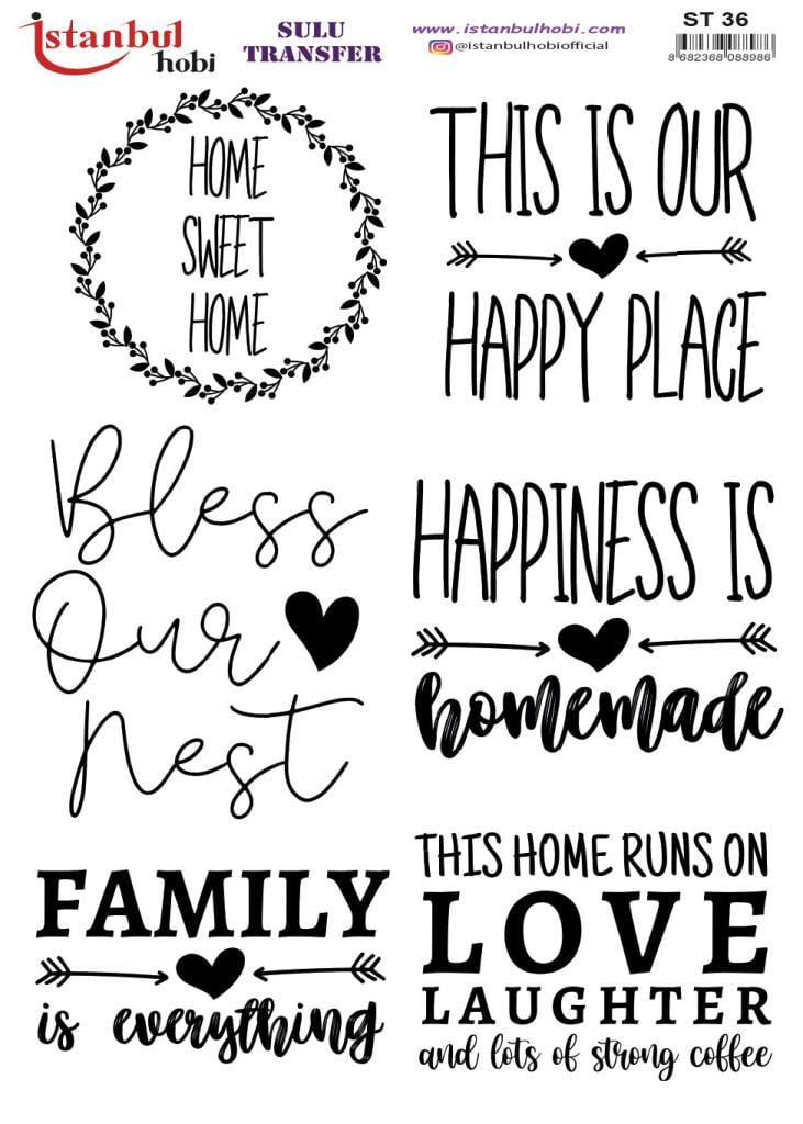 Sulu Transfer Kağıdı 25x35cm ST-036