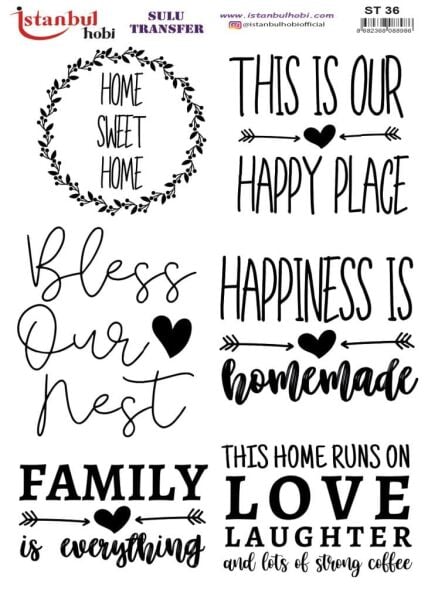 Sulu Transfer Kağıdı 25x35cm ST-036