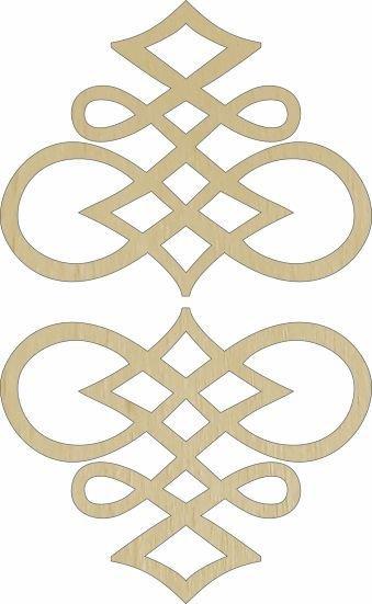 Boyanabilir Mix Media Ahşap Obje MX-14