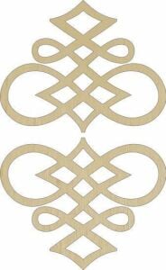 Boyanabilir Mix Media Ahşap Obje MX-14