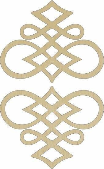 Boyanabilir Mix Media Ahşap Obje MX-14