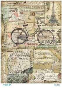 Diamond Pirinç Dekopaj Kağıdı - 1312