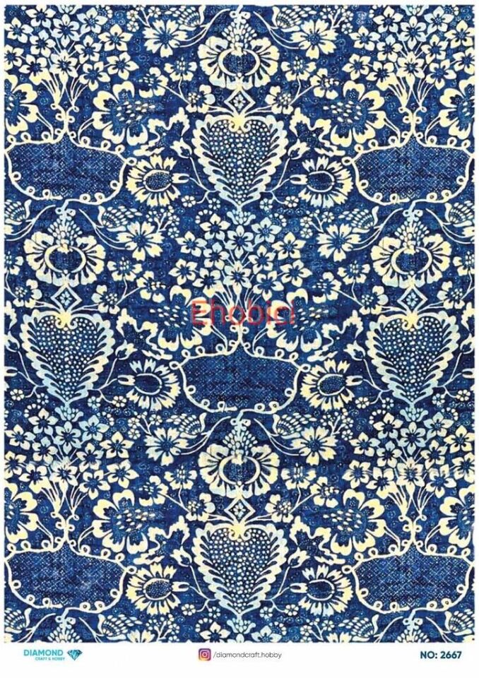 Diamond Pirinç Dekopaj Kağıdı - 2667