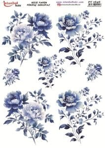 Pirinç Dekopaj Kağıdı 30x42cm PT-1646