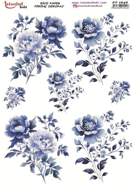 Pirinç Dekopaj Kağıdı 30x42cm PT-1646