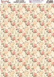 Pirinç Dekopaj Kağıdı 30x42cm PT-679