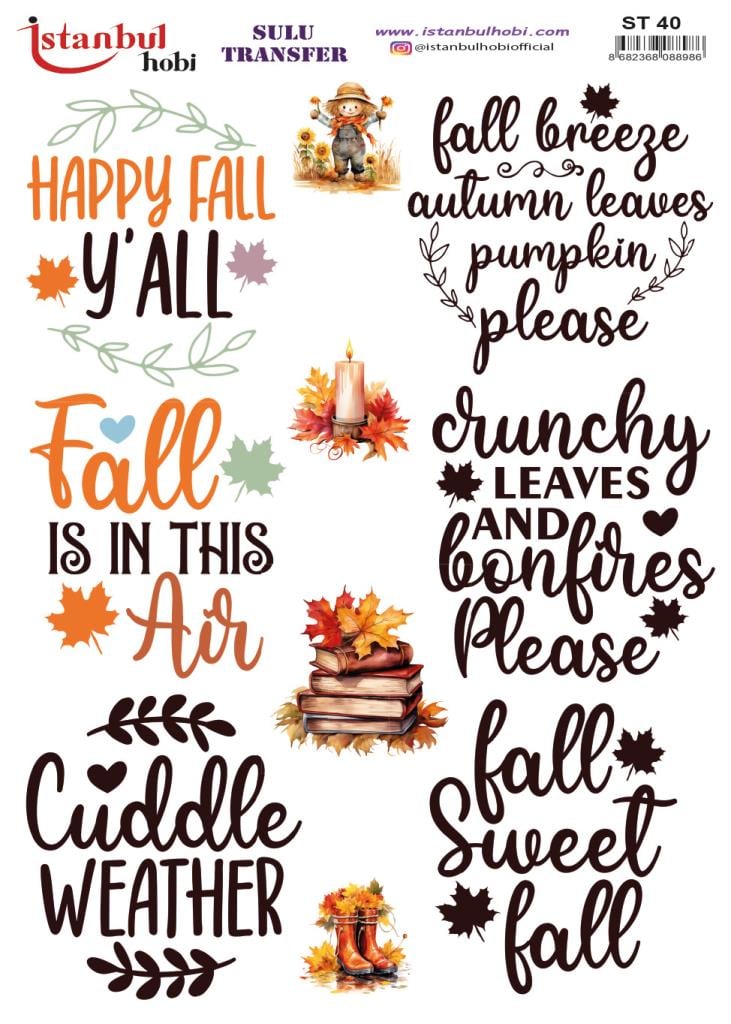 Sulu Transfer Kağıdı 25x35cm ST-040