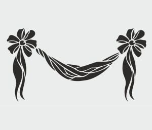 Border Desen Stencil Şablon (25x50) BR-028