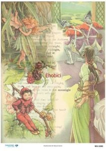 Diamond Pirinç Dekopaj Kağıdı - 5283