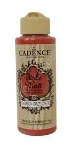 Cadence Style Matt Akrilik Boya S9042 Mercan Kırmızı 120ml