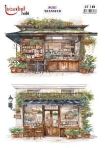 Sulu Transfer Kağıdı 25x35cm ST-819