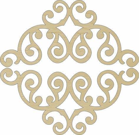 Boyanabilir Mix Media Ahşap Obje MX-18