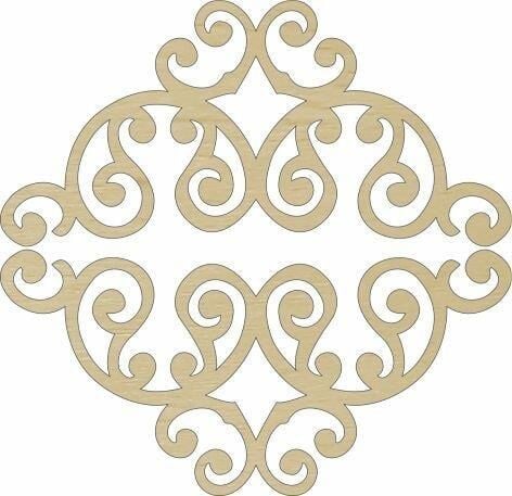 Boyanabilir Mix Media Ahşap Obje MX-18