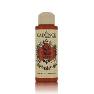 Cadence Style Matt Akrilik Boya S9041 Carmine 120ml