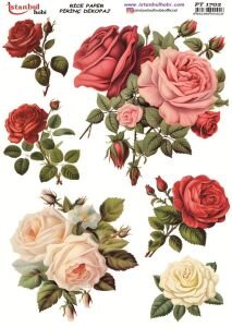 Pirinç Dekopaj Kağıdı 30x42cm PT-1702