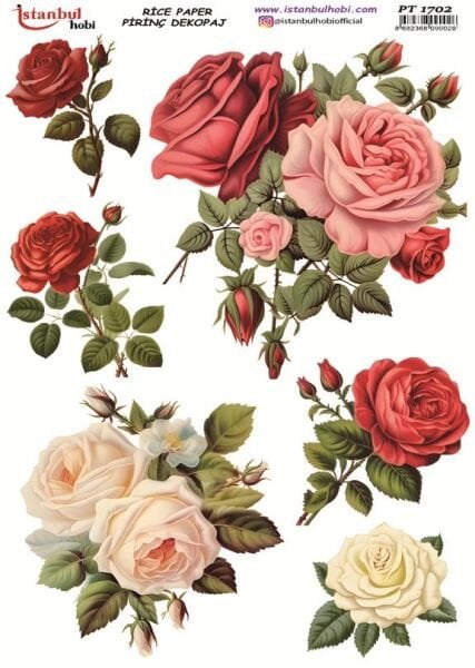Pirinç Dekopaj Kağıdı 30x42cm PT-1702