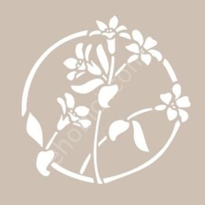 YB38 22x22 Cadence Yuvarlak Seri Stencil