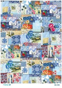 Diamond Pirinç Dekopaj Kağıdı - 1315