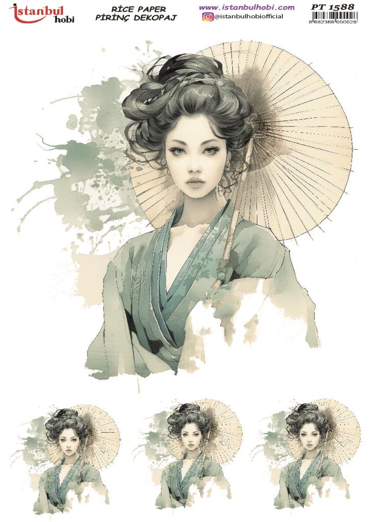 Pirinç Dekopaj Kağıdı 30x42cm PT-1588