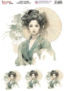 Pirinç Dekopaj Kağıdı 30x42cm PT-1588