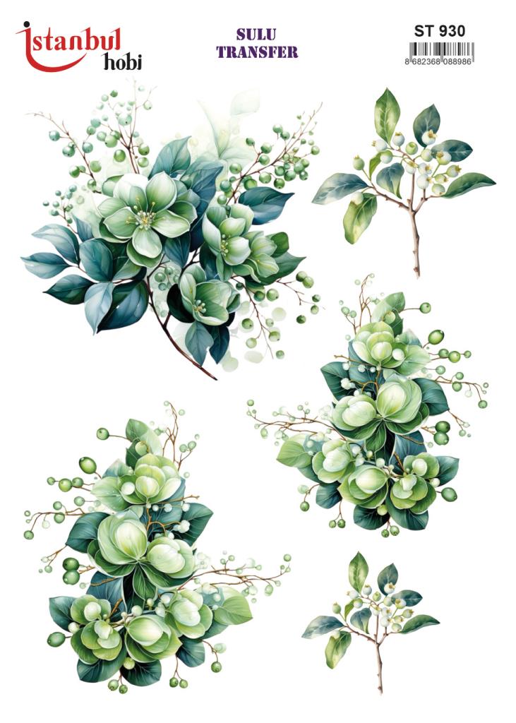 Sulu Transfer Kağıdı 25x35cm ST-930